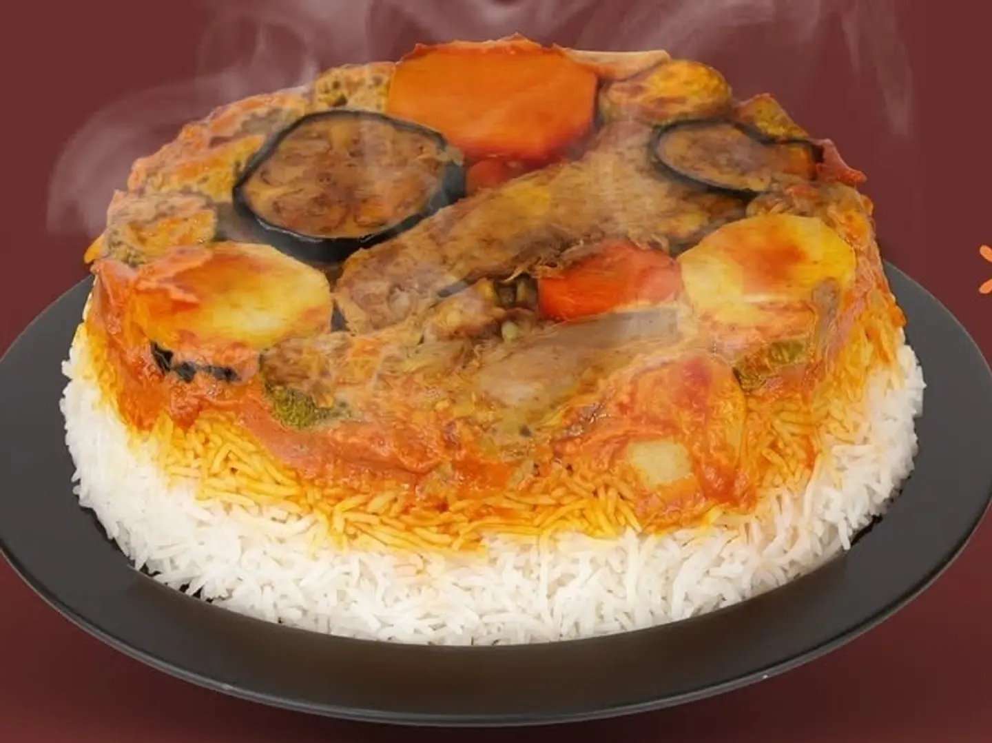مقلوبة لحم