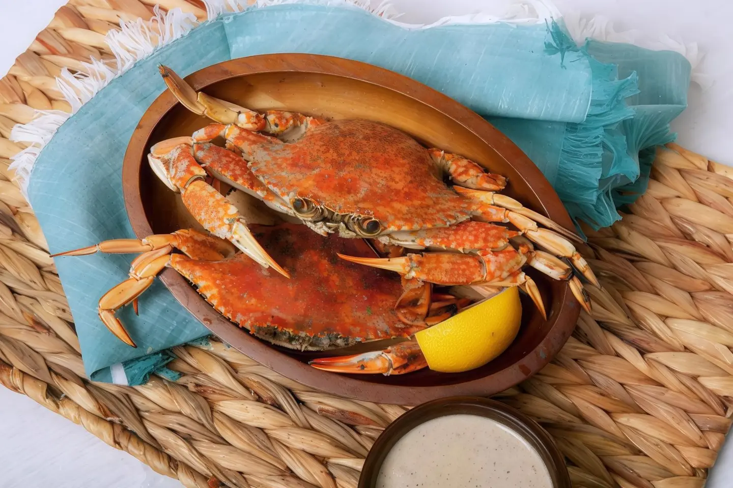 Grilled Crab On The Saj