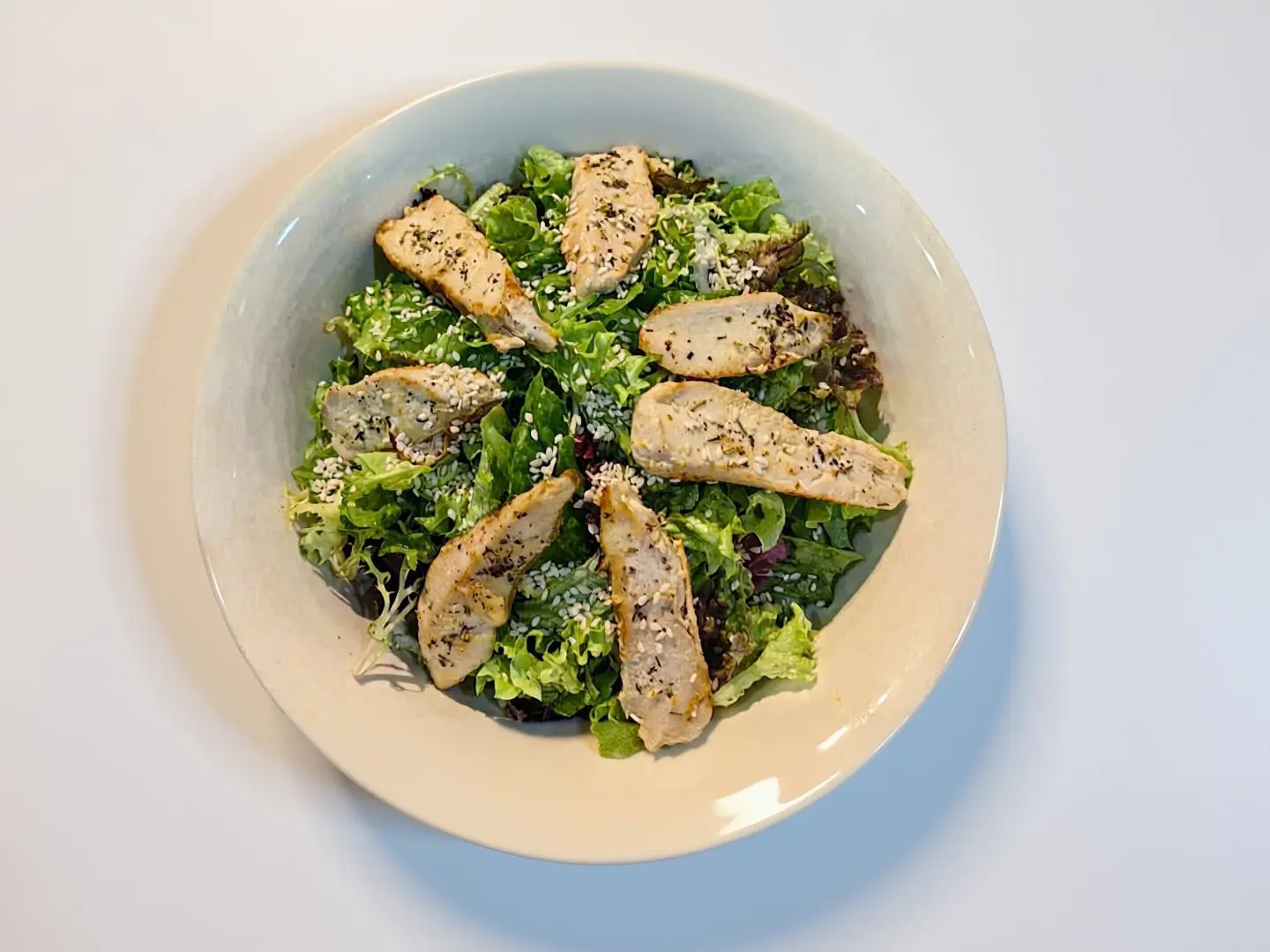 Olio Sesame Tuscana Salad With Chicken