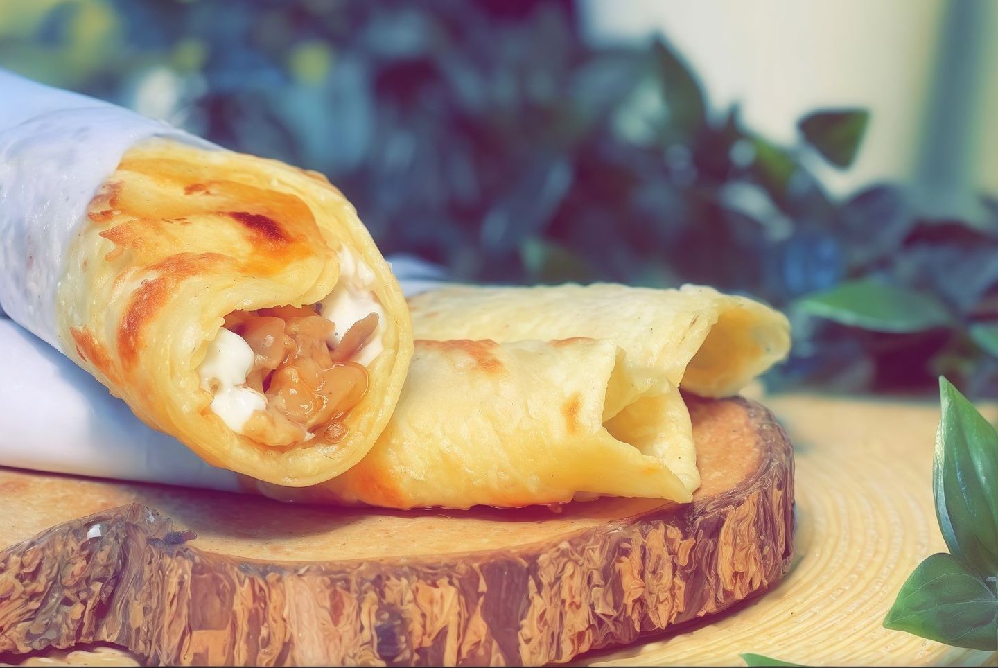شباتي دجاج بالجبن