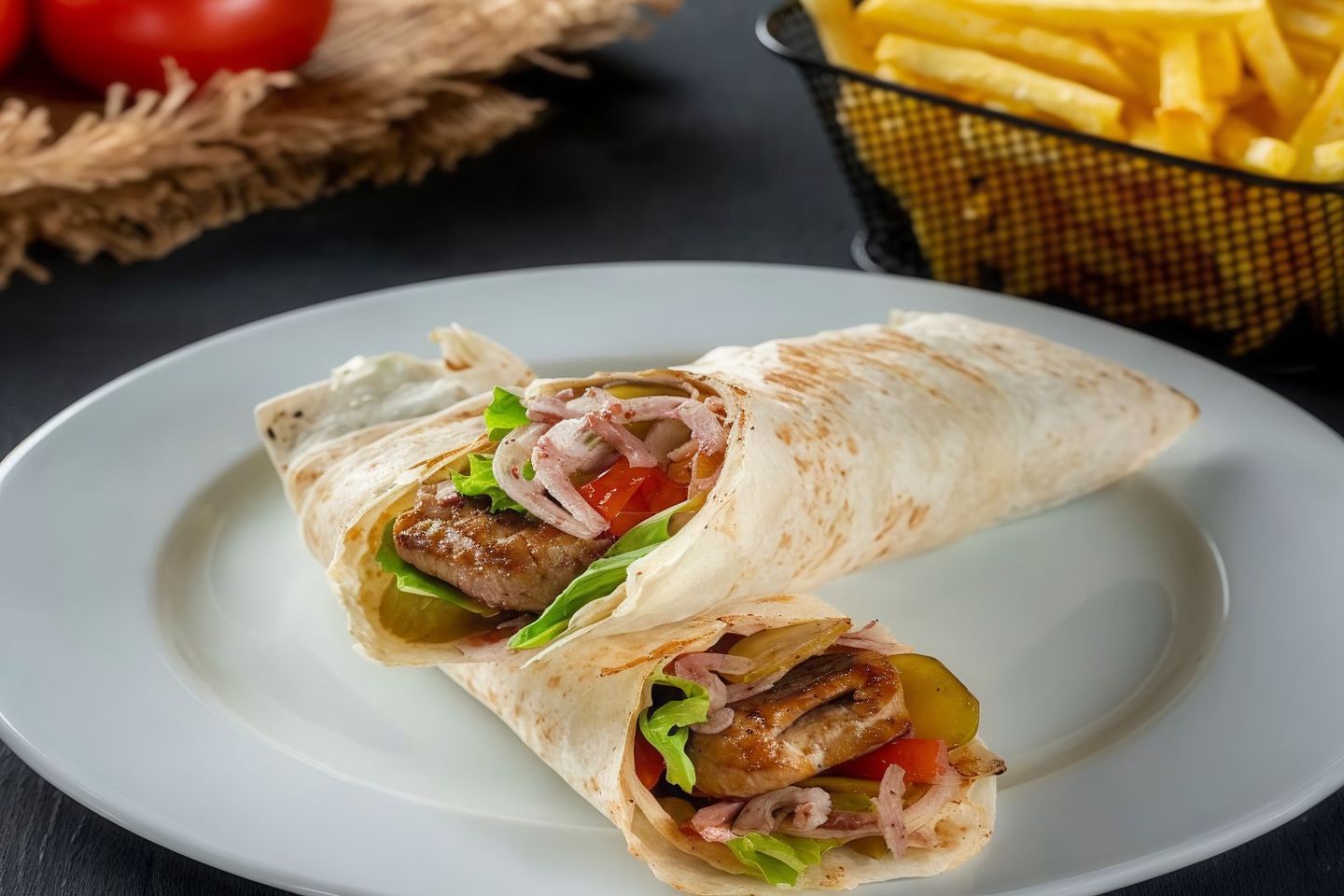 ساندويتش اوصال لحم