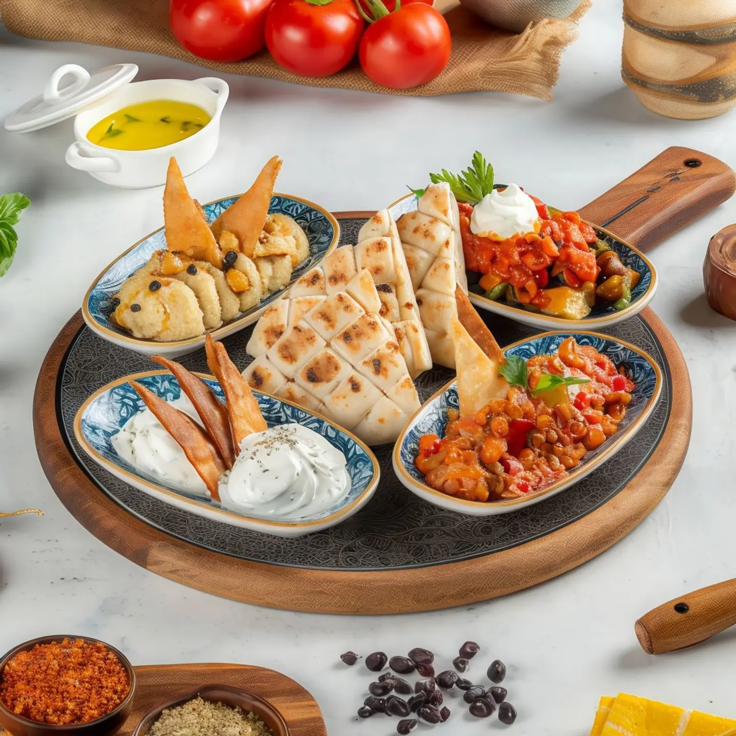 Cold Appetizers Dish