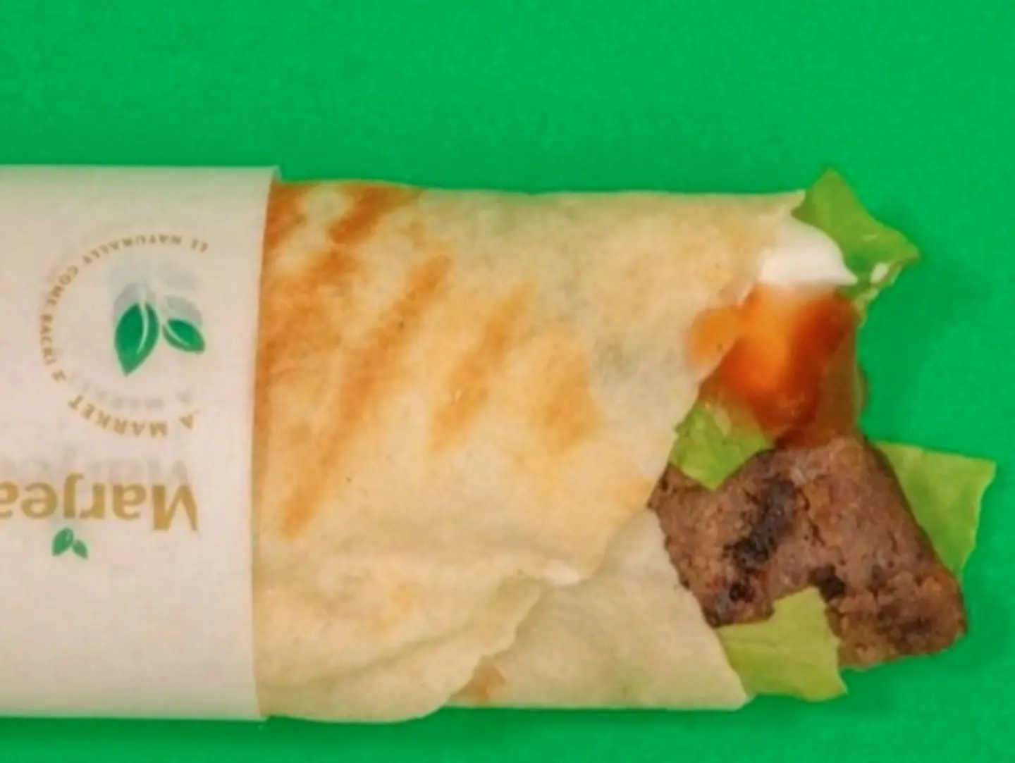 Beef Burger ( Tortilla Bread )