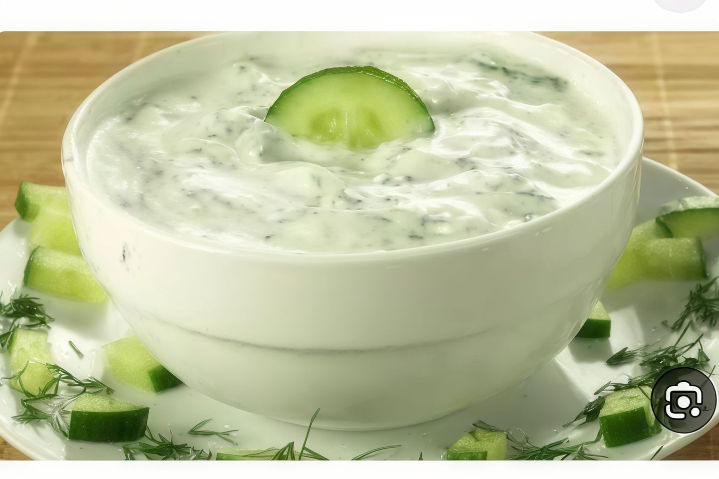 Yoghurt With Cucumber