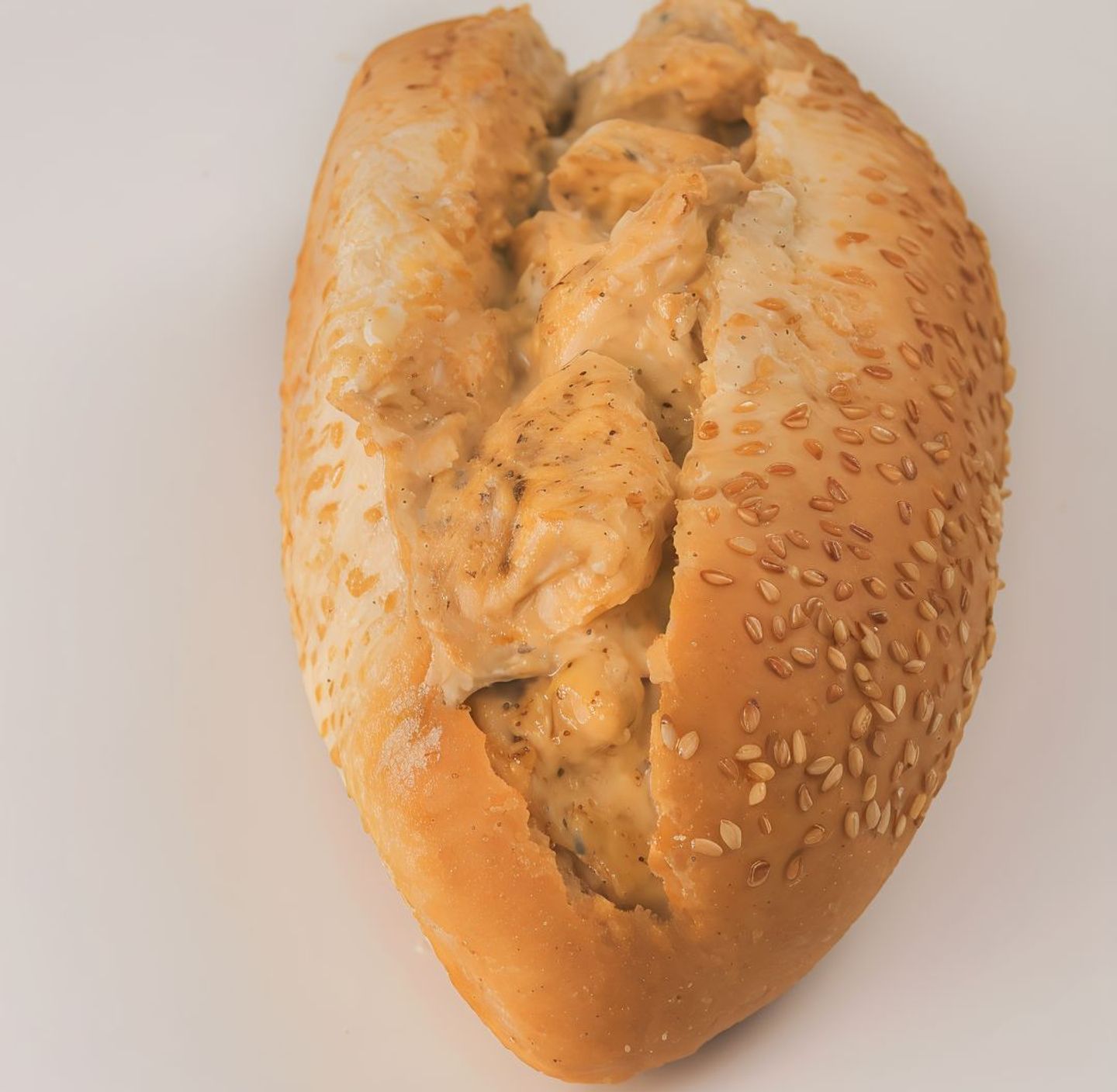Grilled Chicken With Cream Sandwich