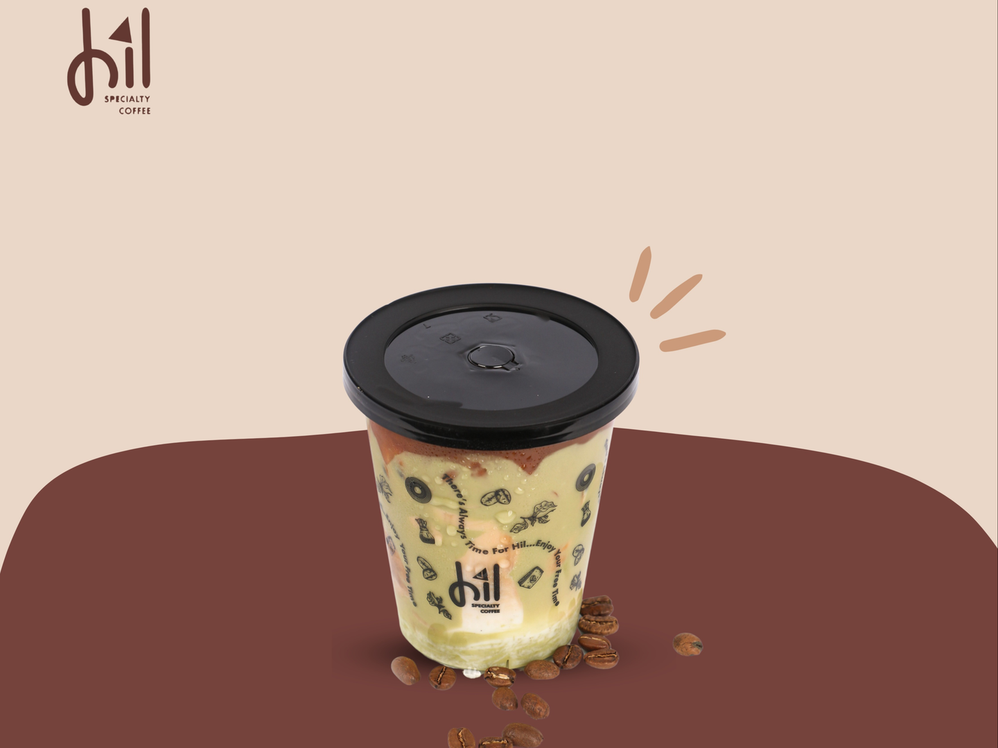 سبانيش لاتيه بستاشيو