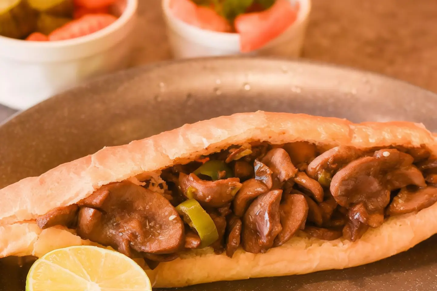 ساندوتش ميكس كبدة و كلاوي