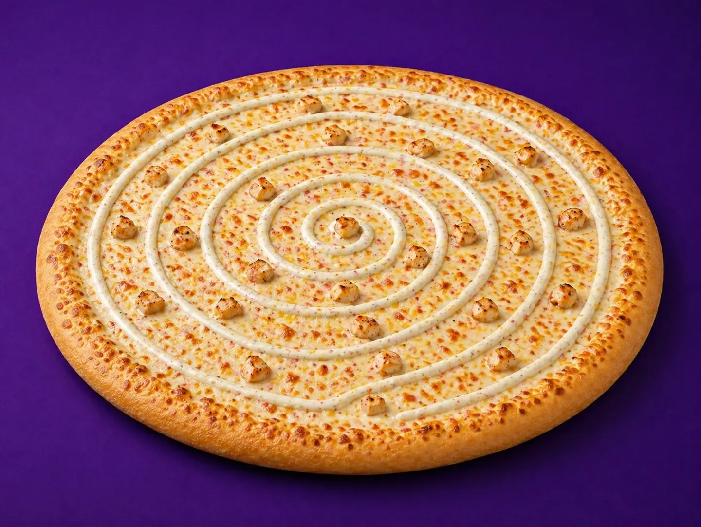 Chicken Ranch Pizza - Middle