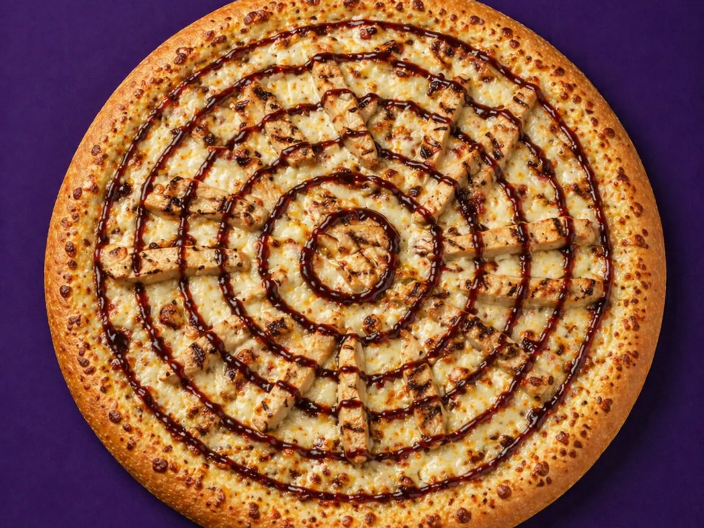 Bbq Chicken Pizza - Middle