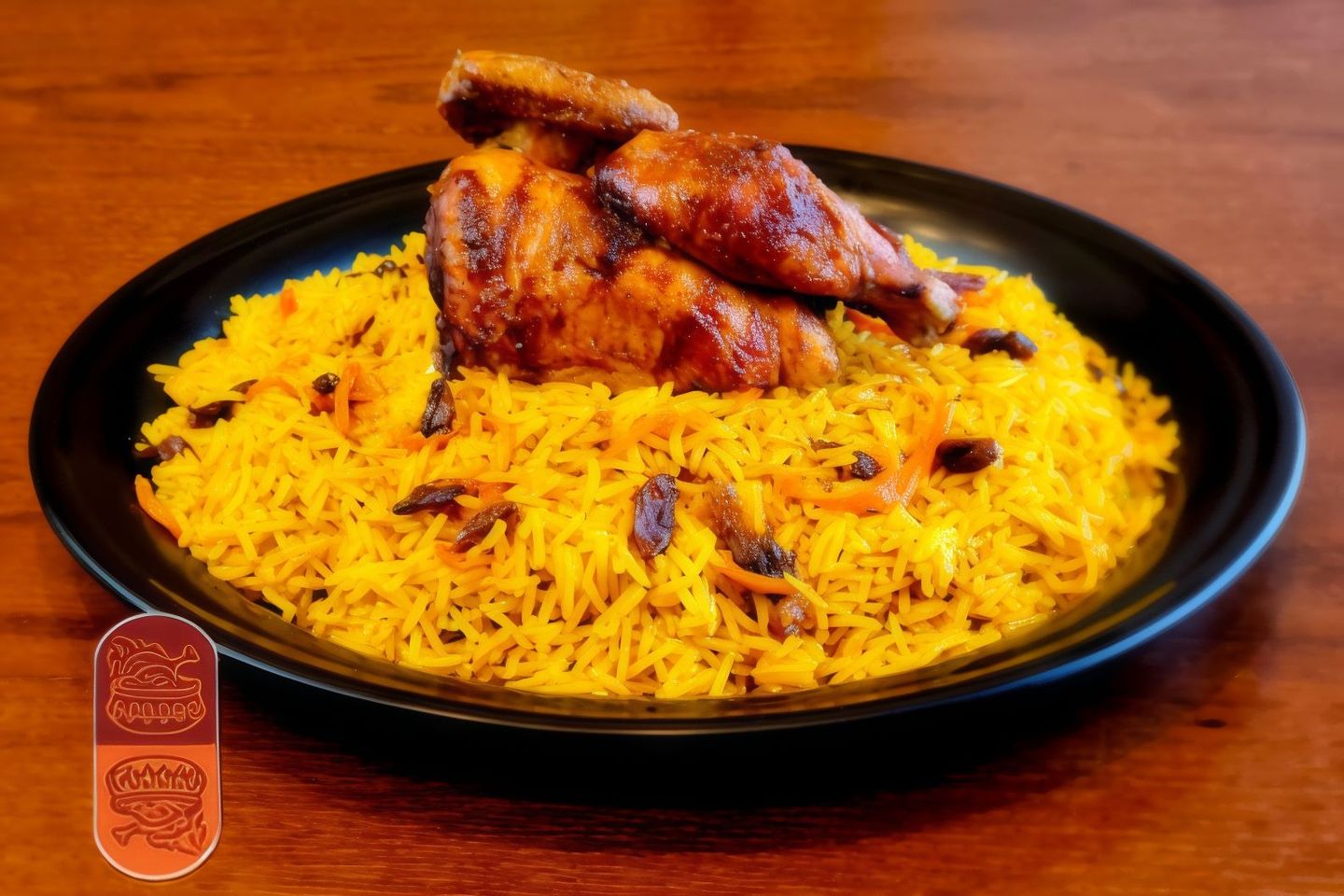 Half Chicken With Peshawry Rice
