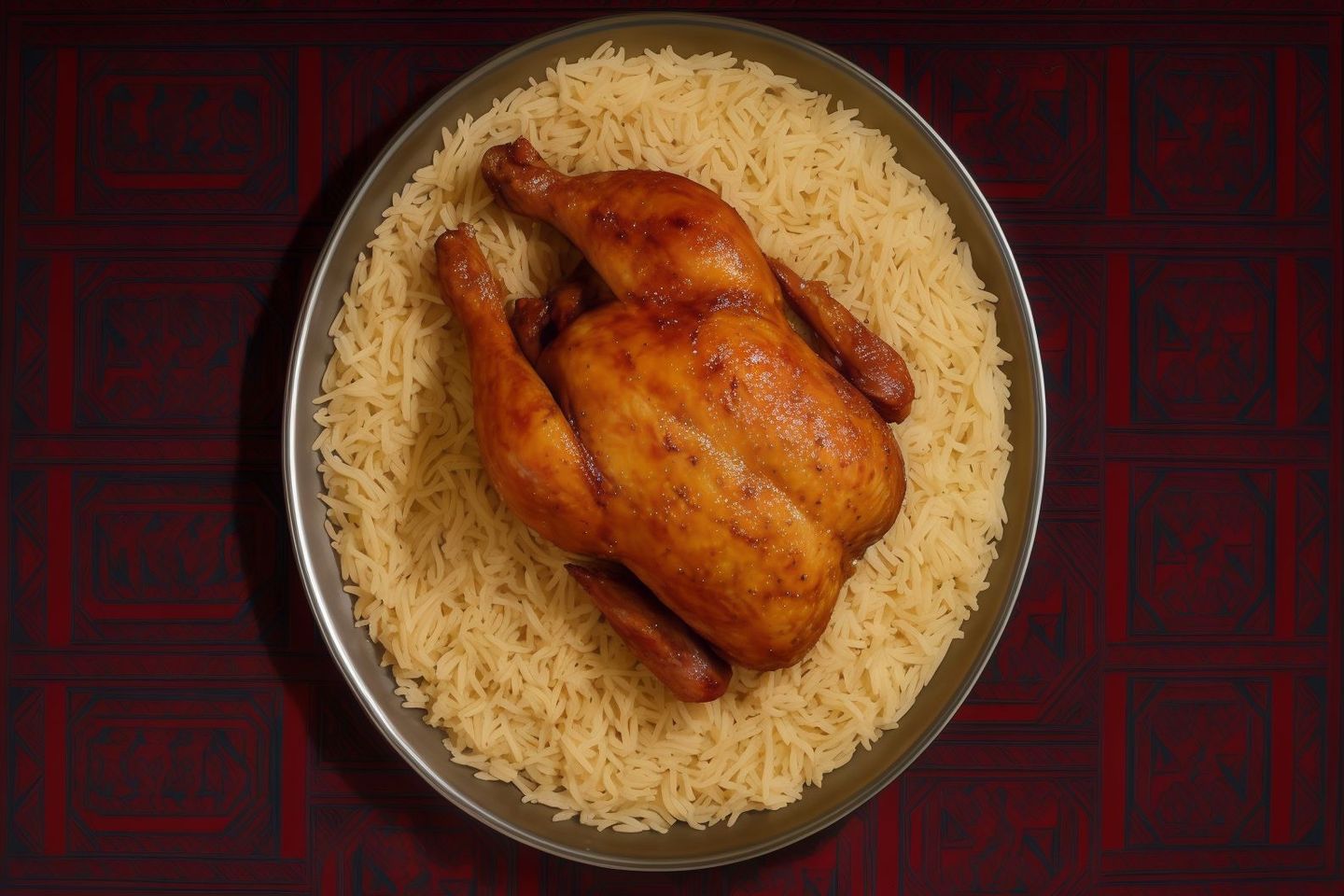 نصف دجاجة شواية