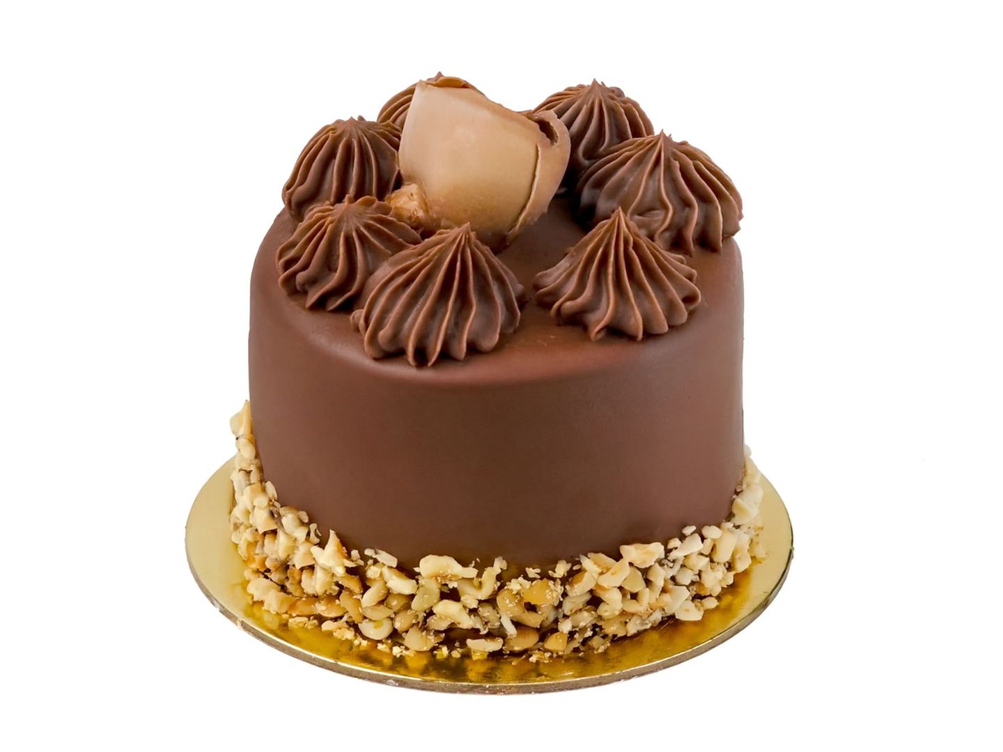 Chocolate  Cake With  Pecan