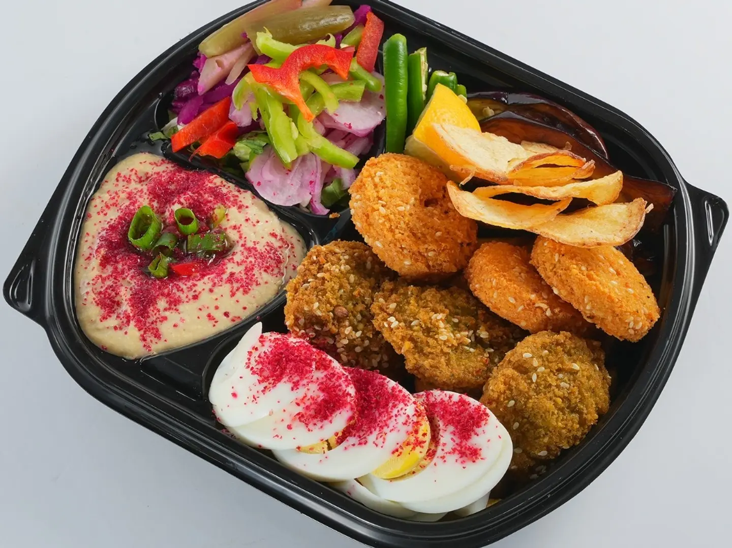 صحن فلافل صغير