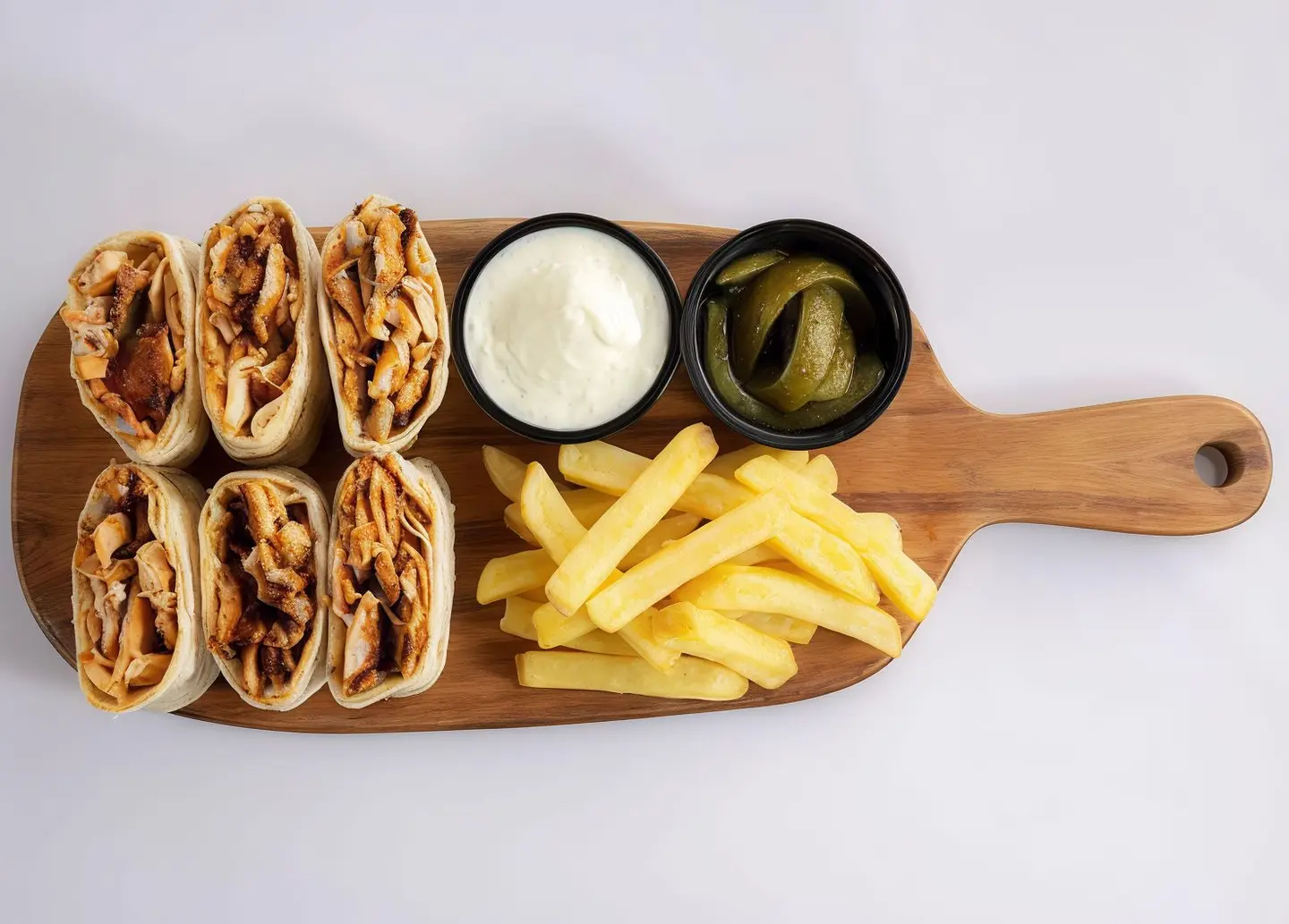 شاورما عربي بسكوت نفر ونص