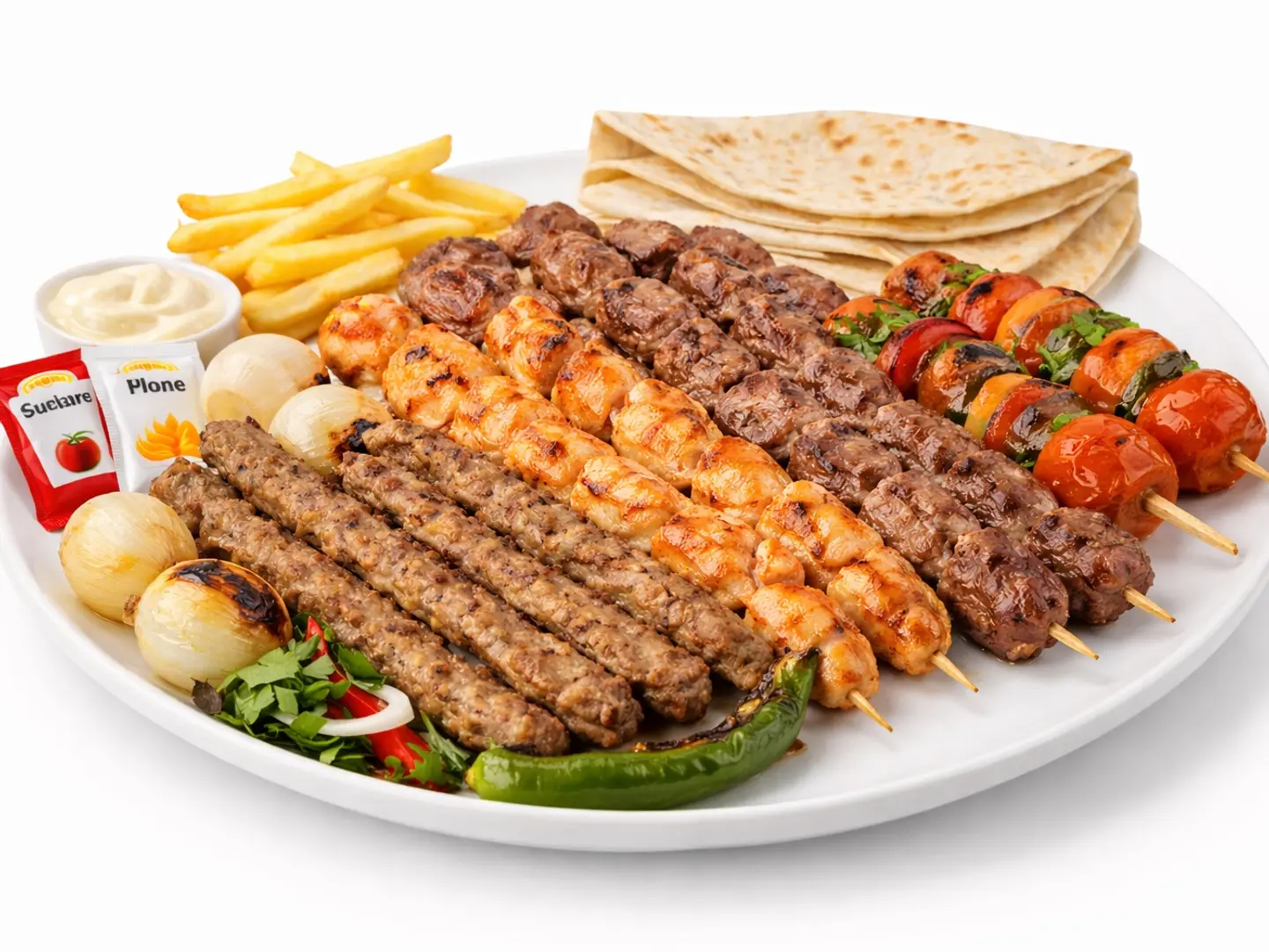 كيلو مشاوي مشكل