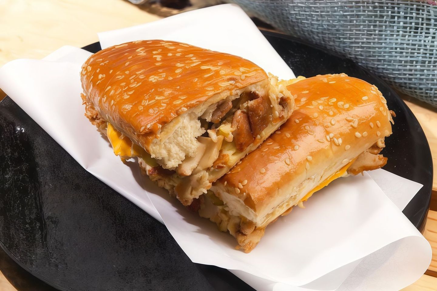 كعكة شاورما