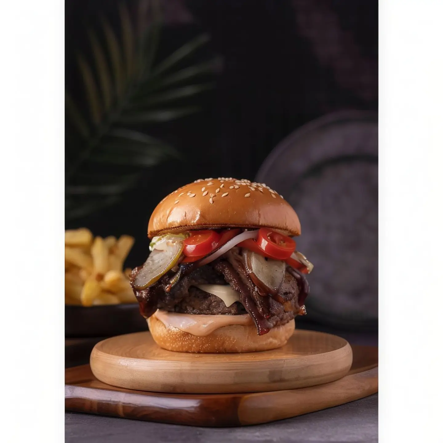 برجر سموك ميت