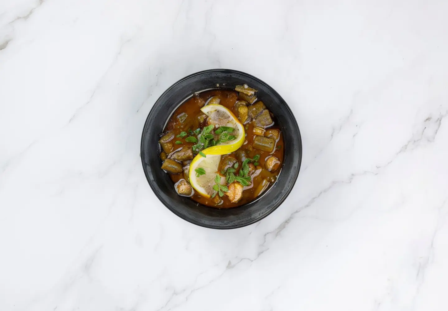 ايدام باميه مع دجاج