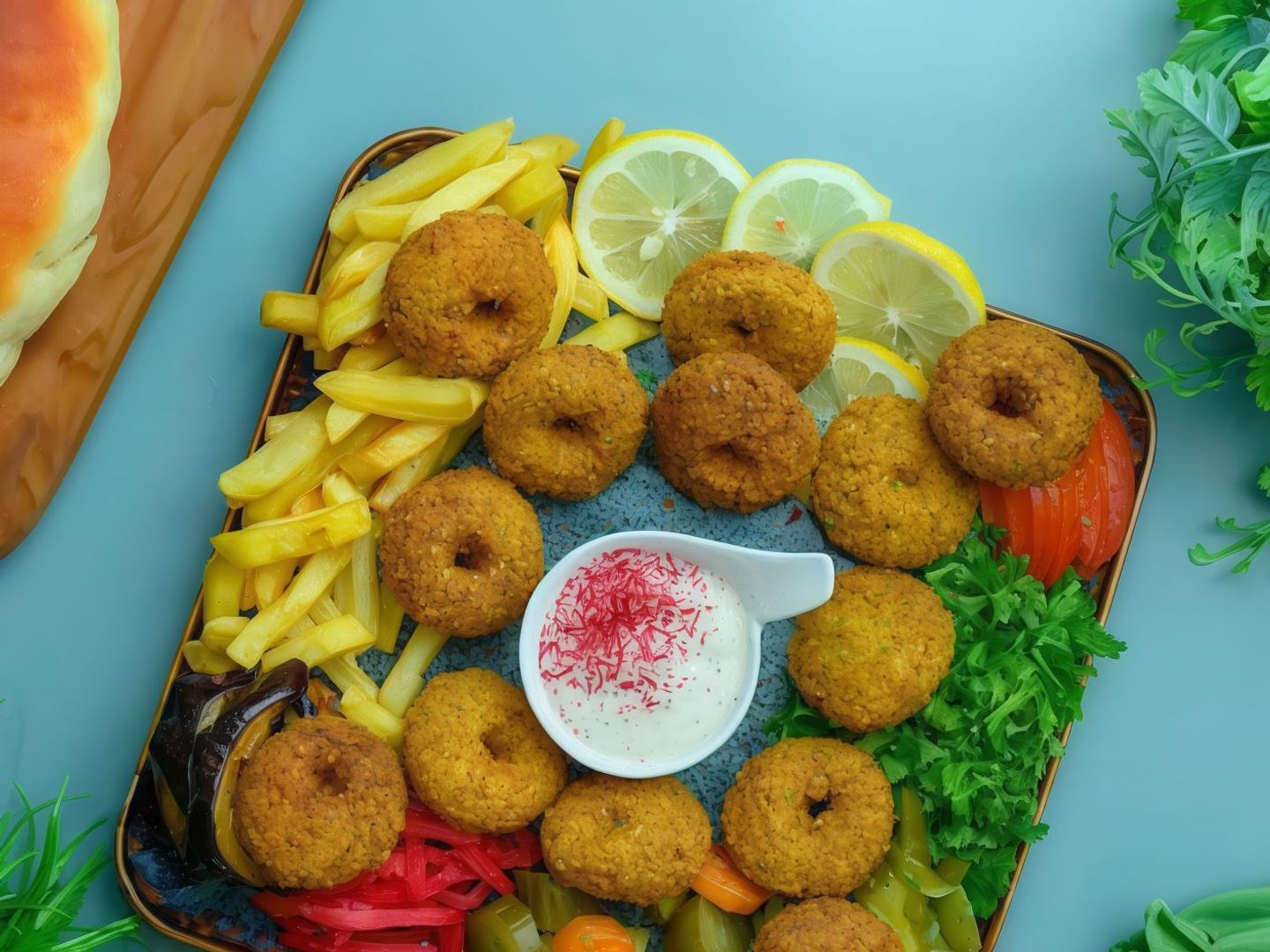 Family Falafel Dish - Medium