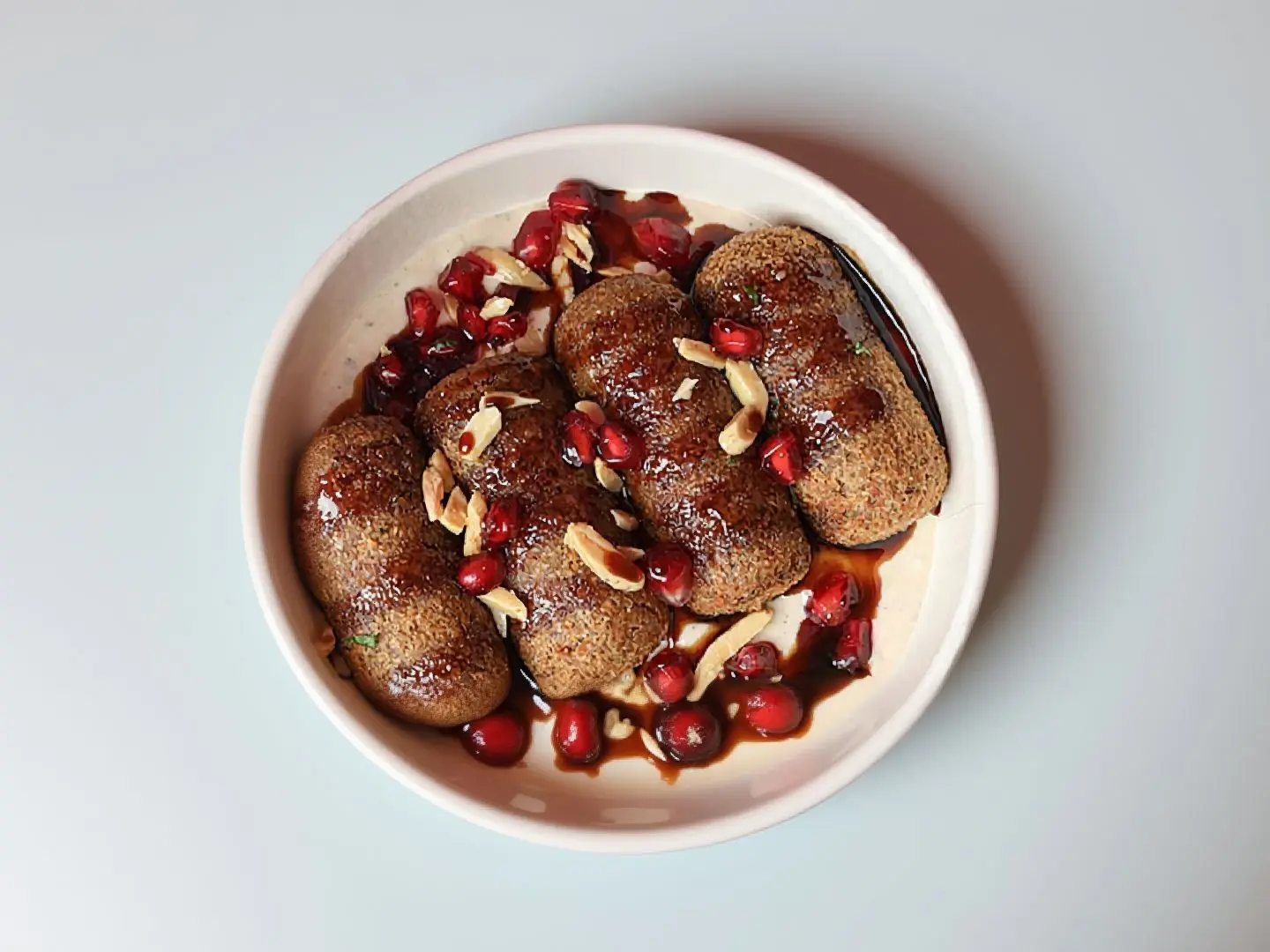 فتة كبة وسط