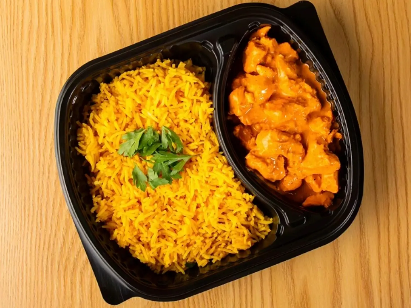 دجاج كاري مع الأرز المندي