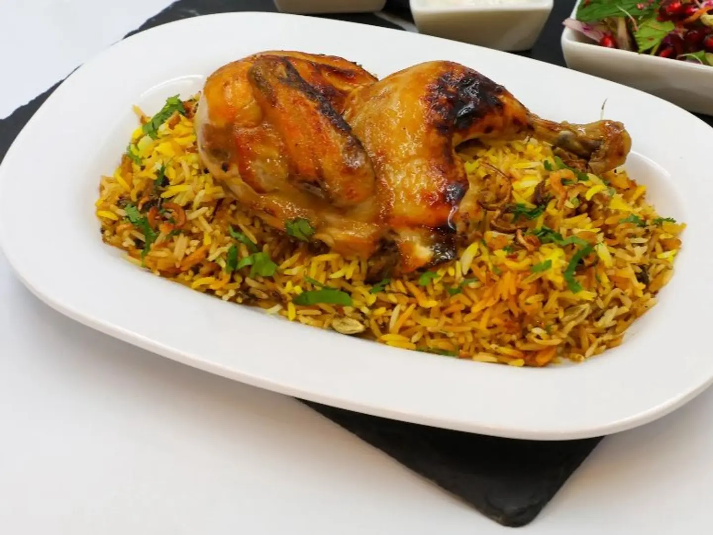 كبسة دجاج - نصف حبه