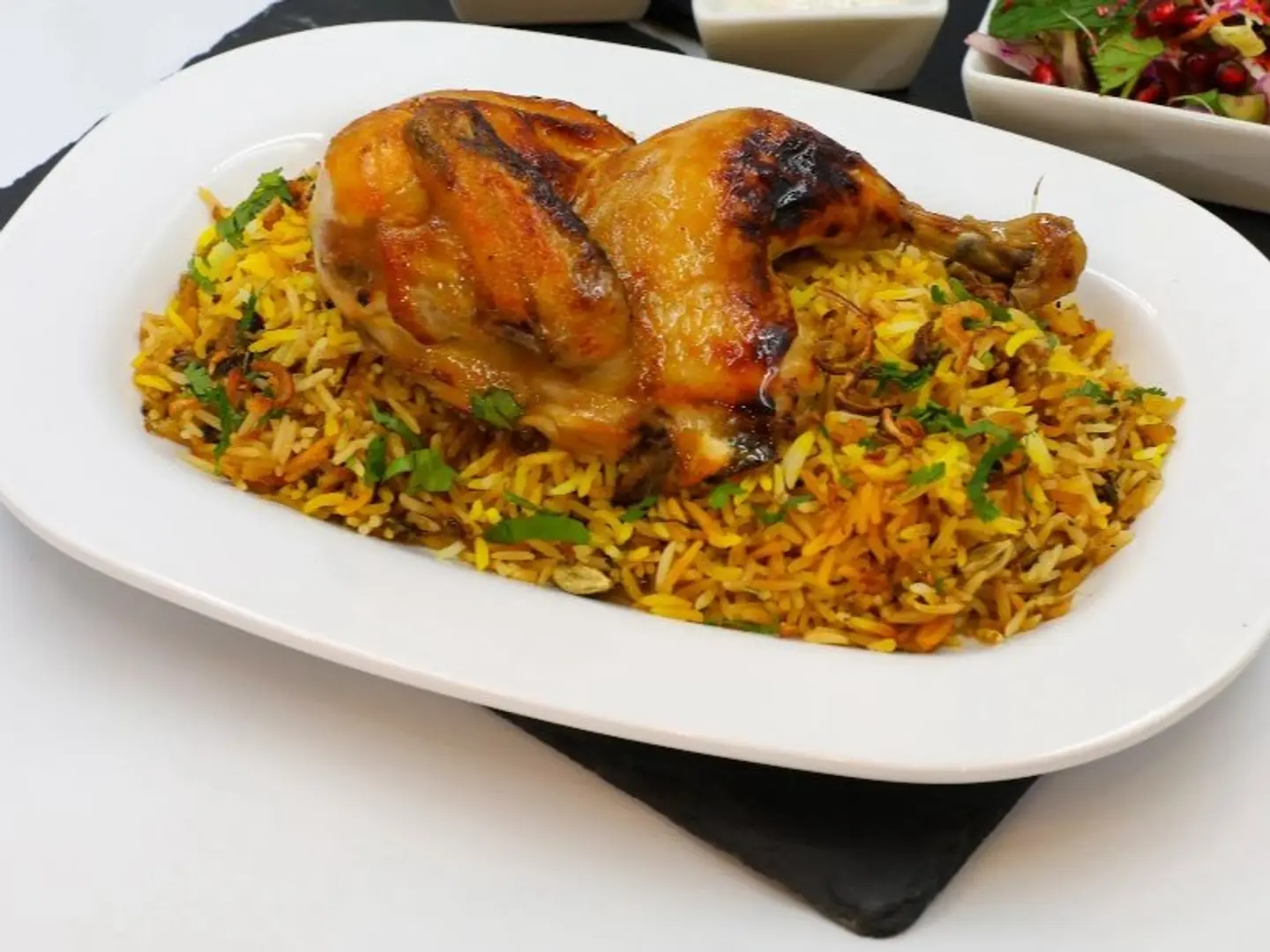 كبسة دجاج - نصف حبه - كبسة دجاج - نصف حبه