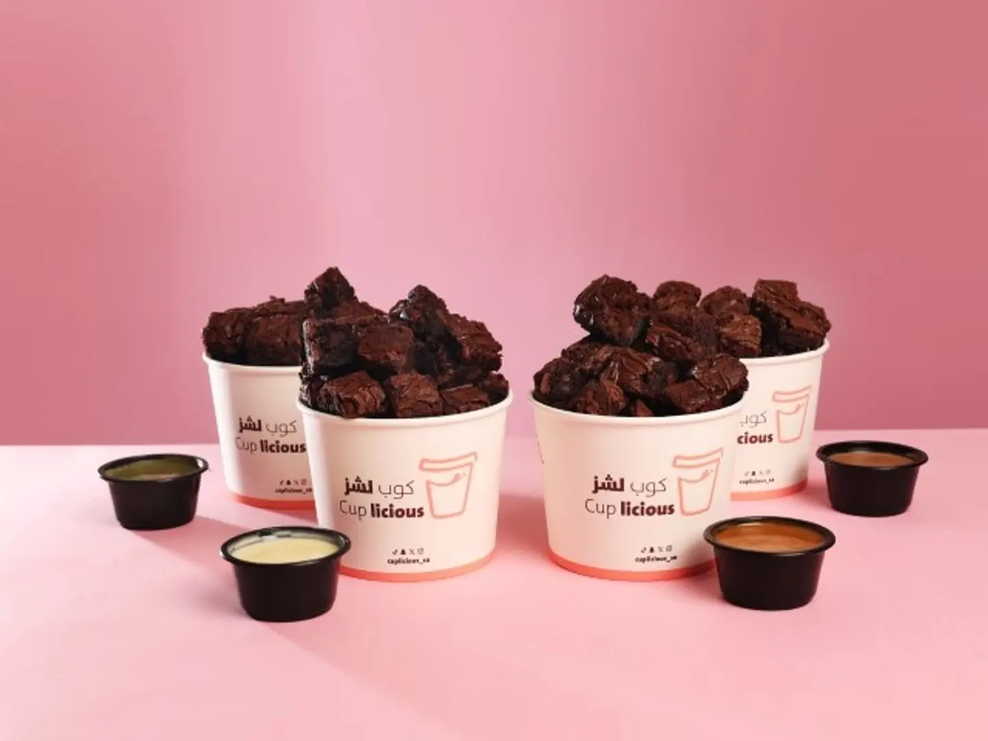 Quarter Mini Brownies Cup
