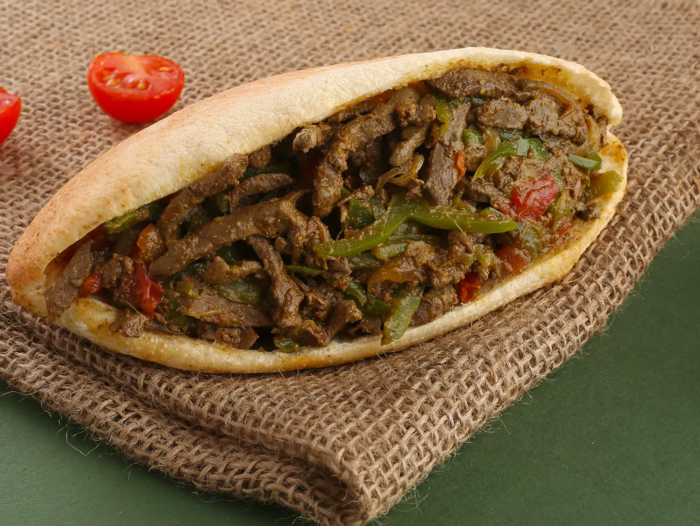 كبدة صمون عراقي