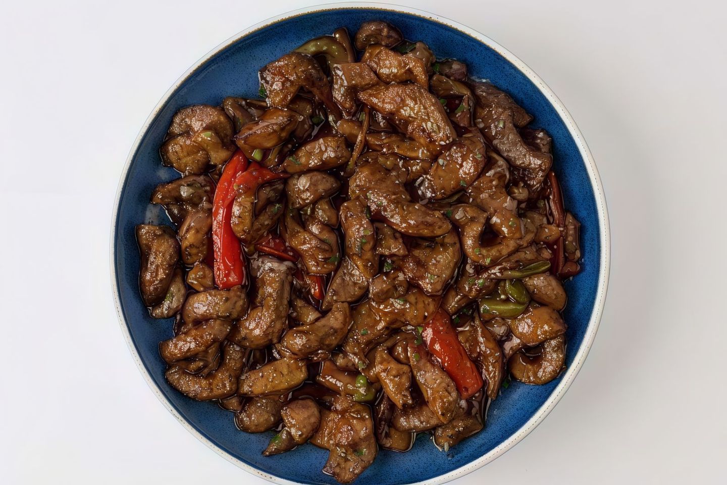 Liver Dish With Vegetables