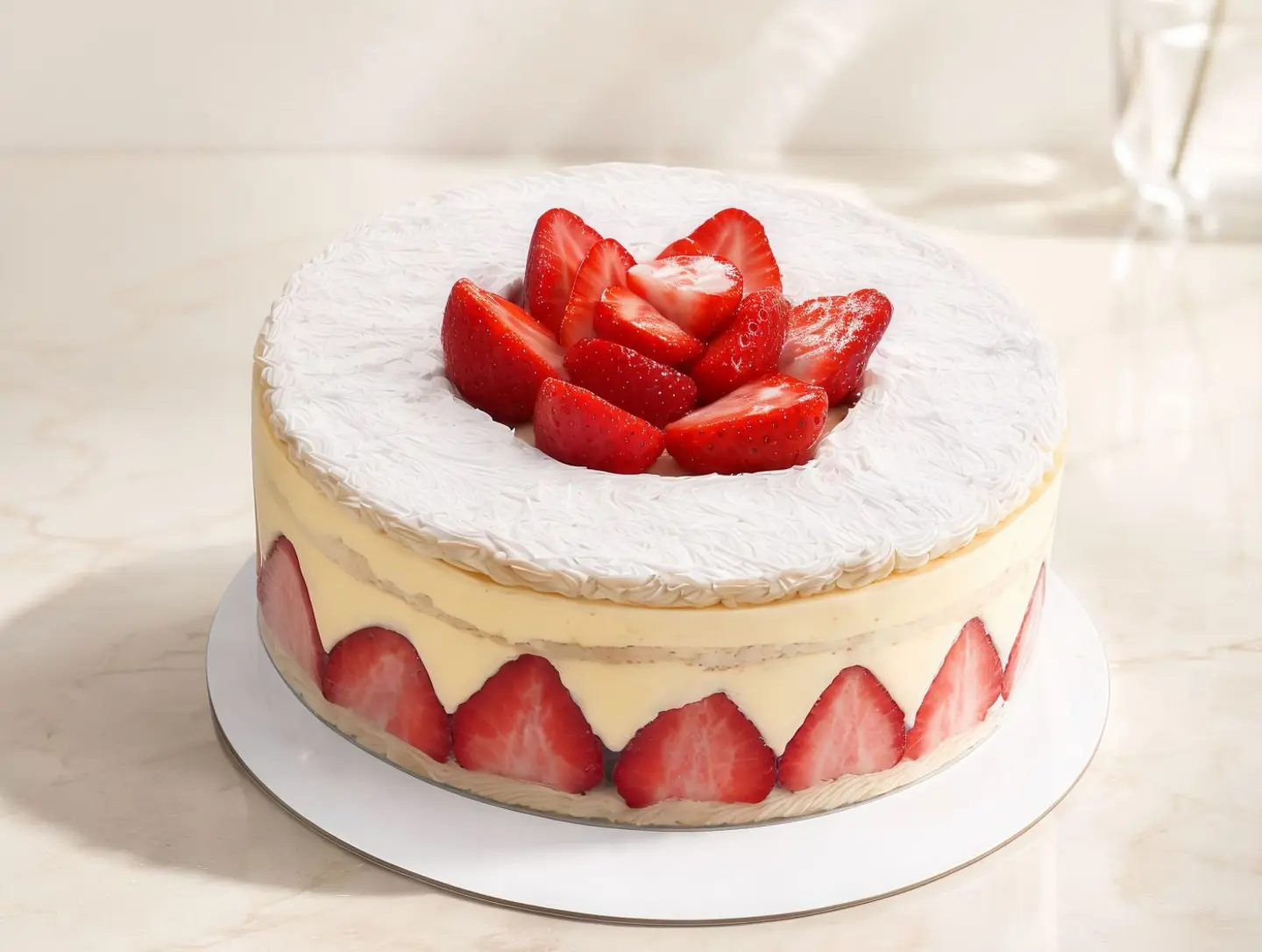 Fraisier Cake