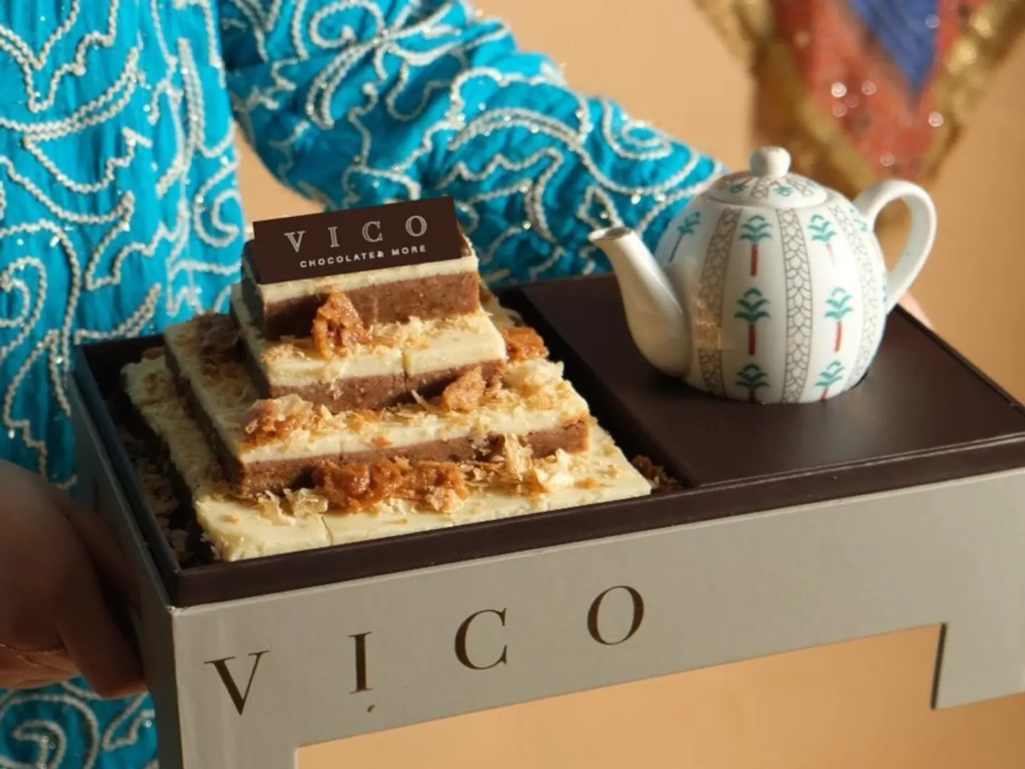 Mille Feuille With Dates