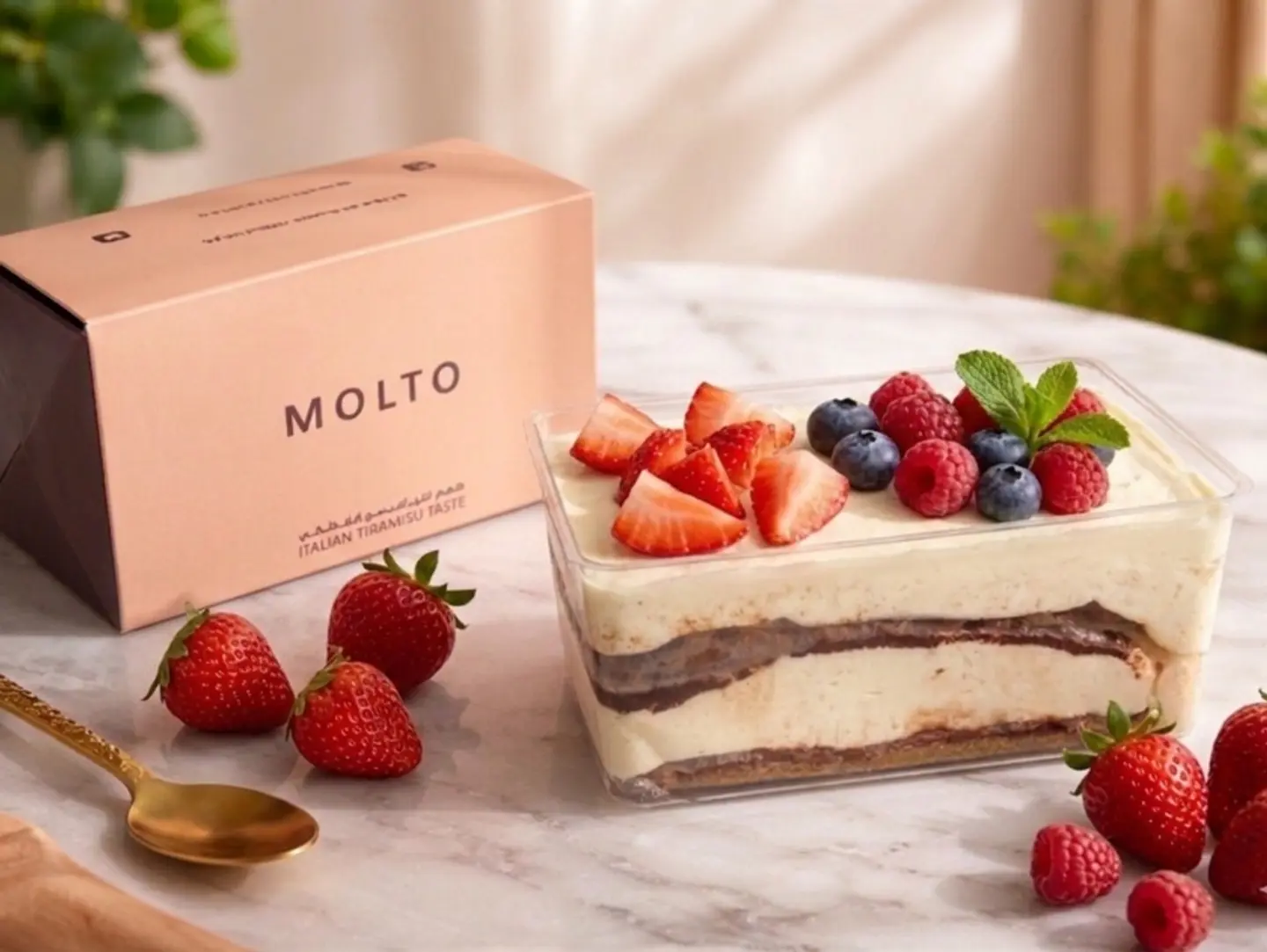 تيراميسو فراولة