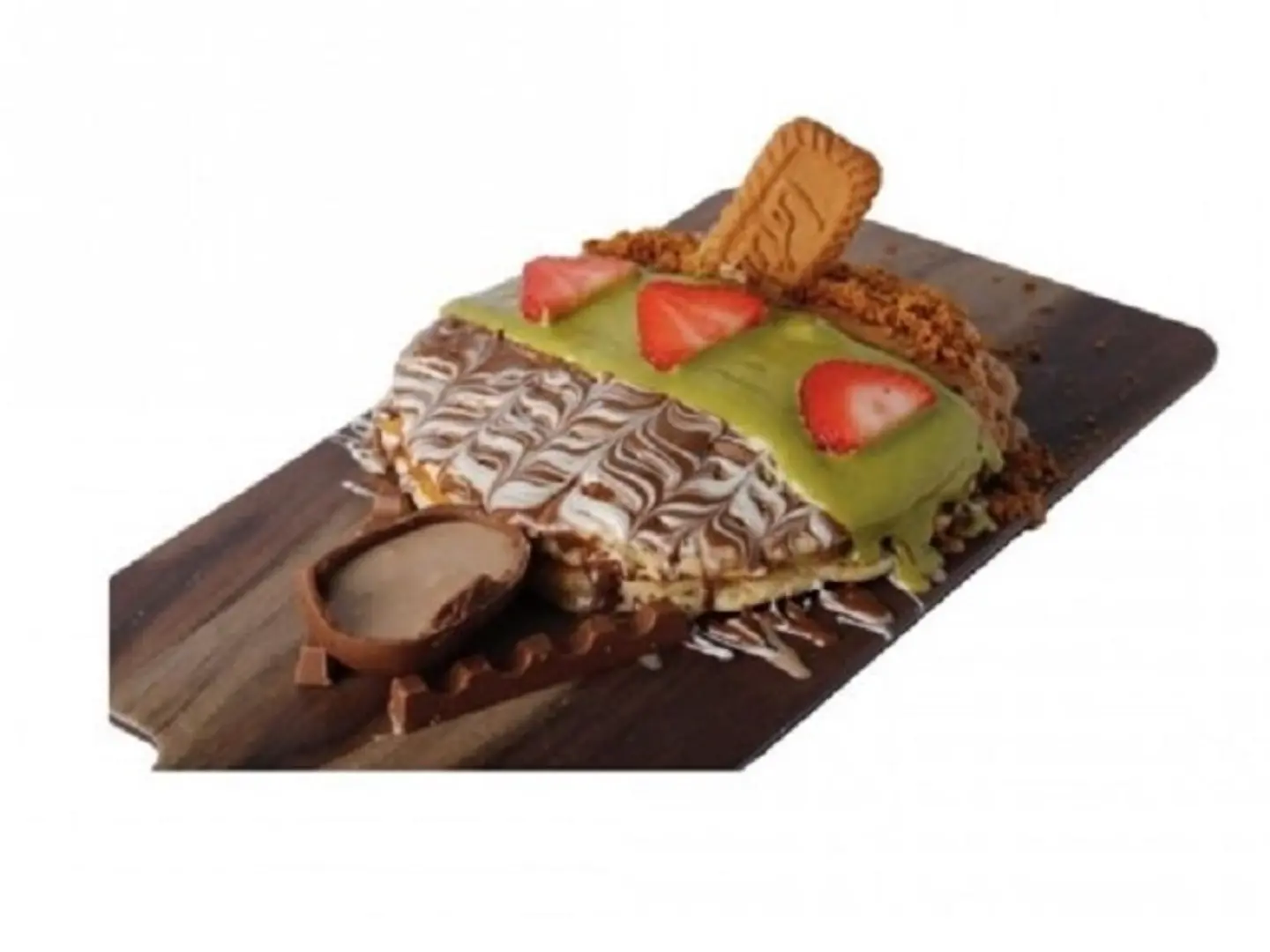 بان كيك - صوص بيستاشيو