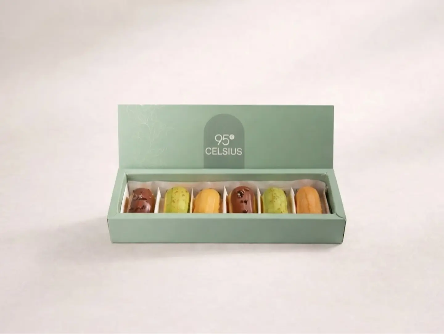 Six Pieces Of Mini Eclairs