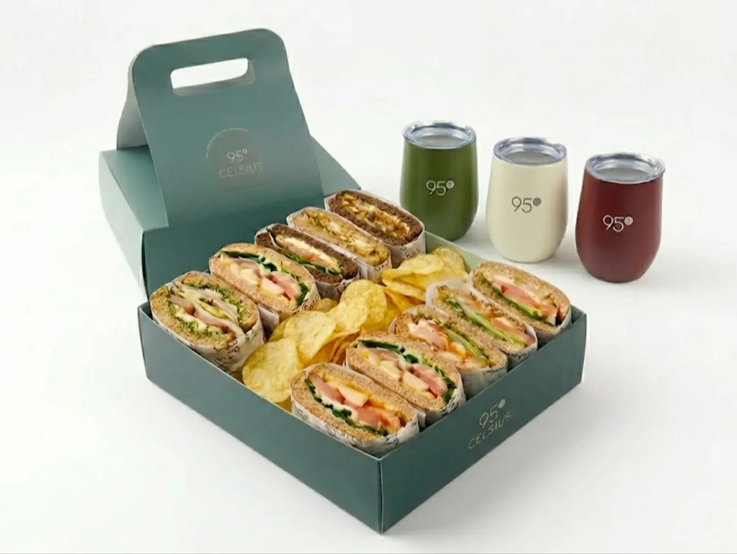 95 Sandwich Box With Free 1 Mug