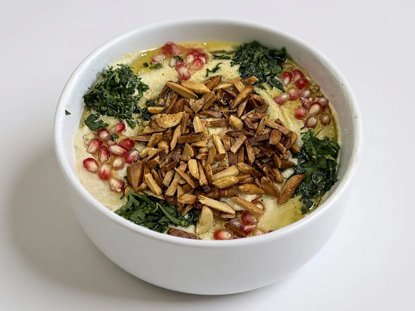 Hummus Fattah With Nuts