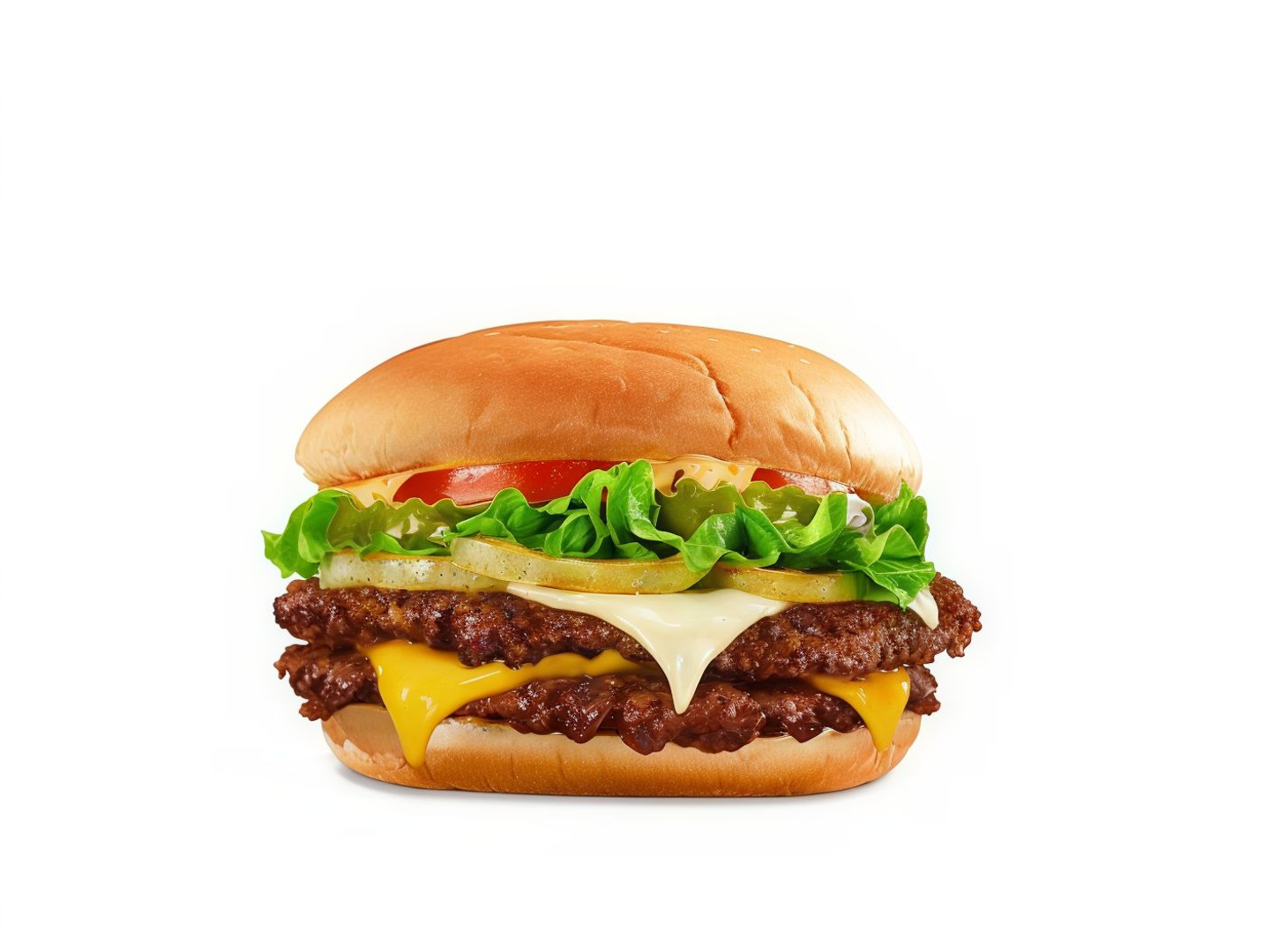 Deluxe Smash Burger Sandwich