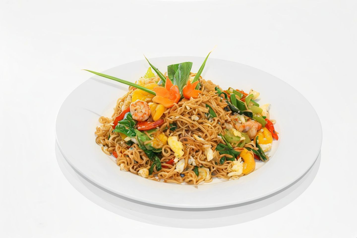 Noodles With Seafood Mix
