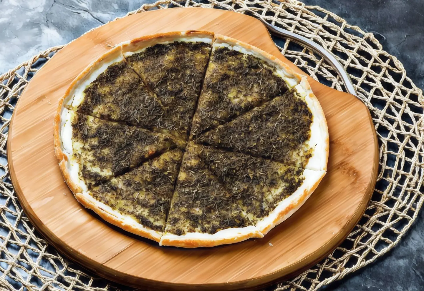 فطائر زعتر