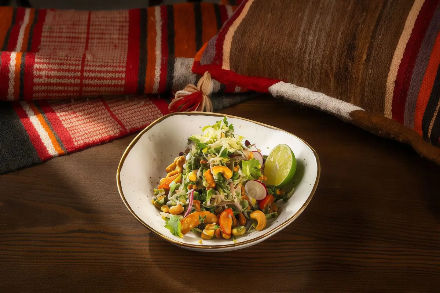 Chicken And Cashew Salad‎ ‎