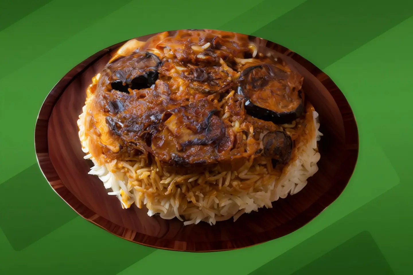 مقلوبة دجاج - نصف حبة