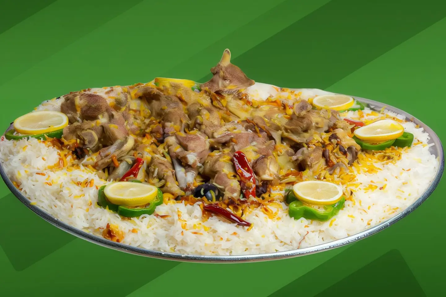 طبق العائلة حاشي - ٤ انفار