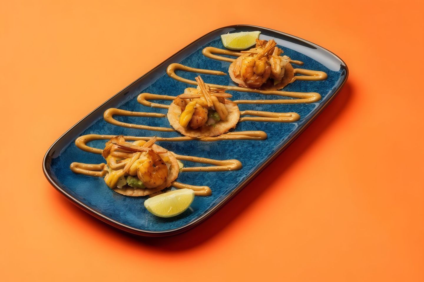 Shrimp Tostada Bites