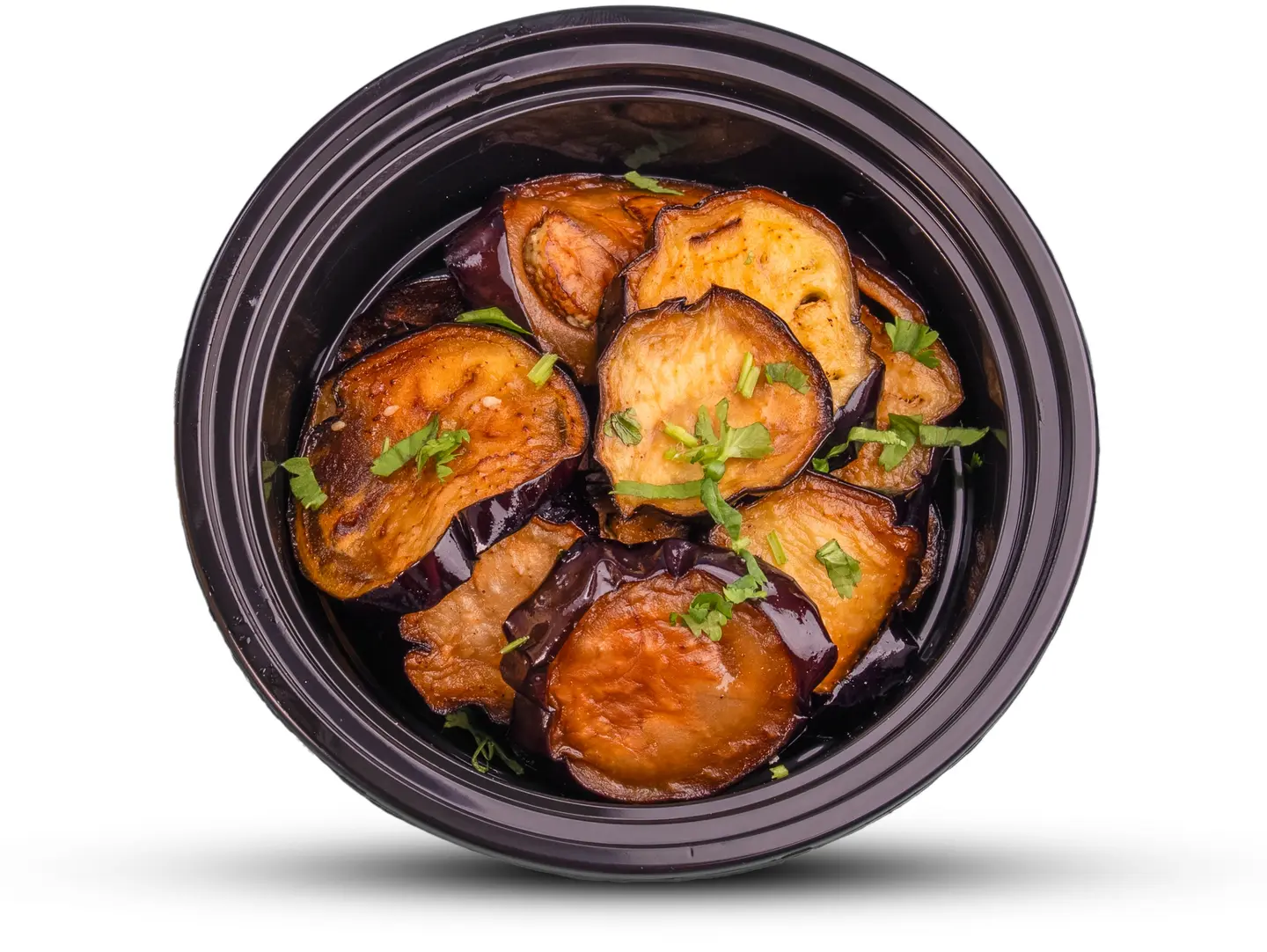 صحن باذنجان مقلي