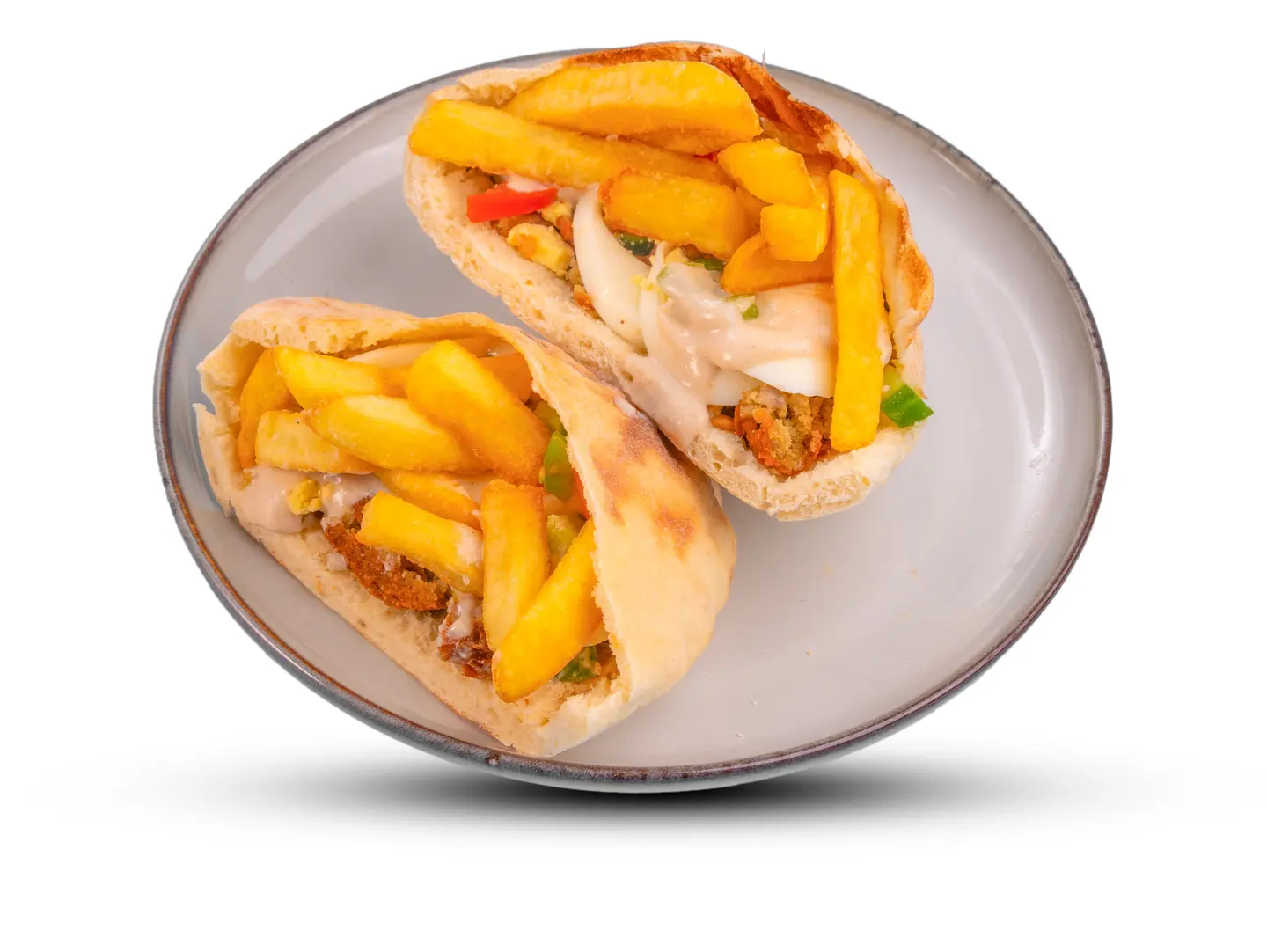 ساندوتش فلافل مشكل