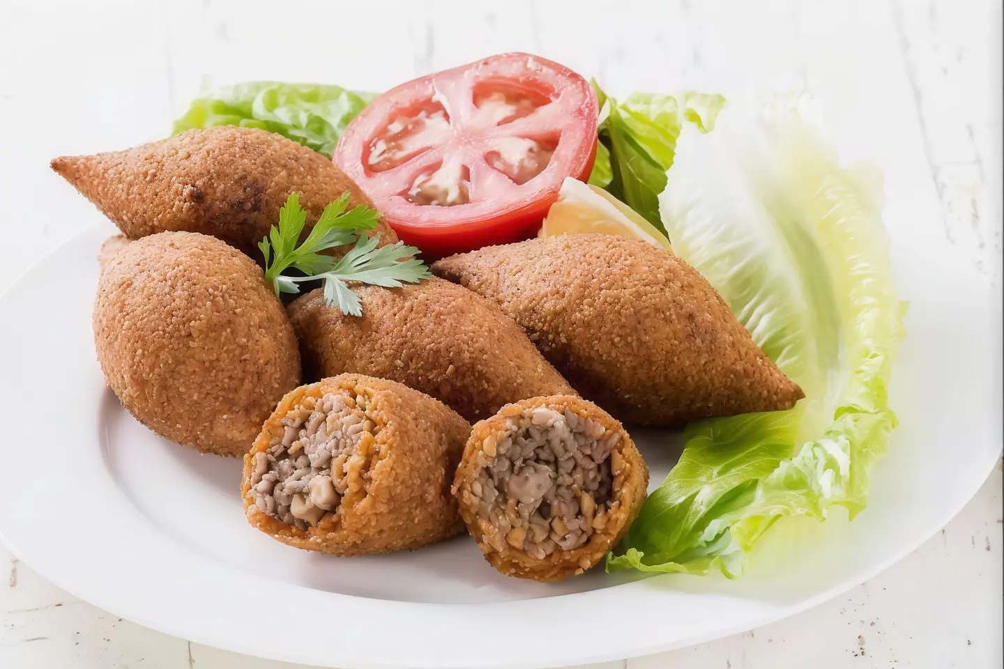 Kibbeh With Hummus