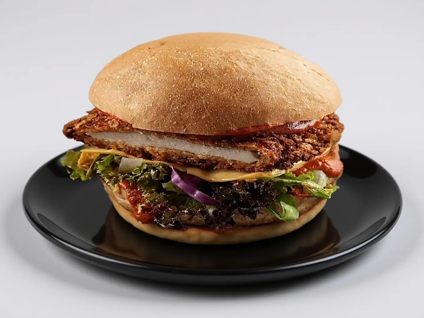 Crispy Tikka Burger