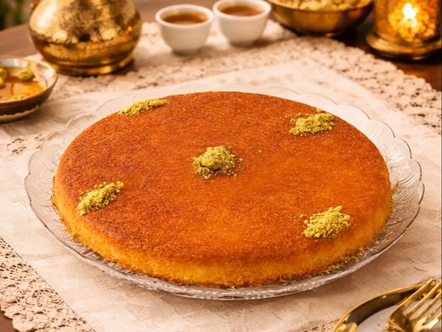كنافة بالقشطة - 8 نفر