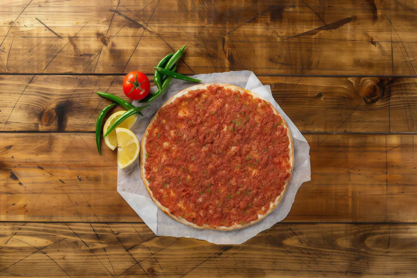 مناقيش لحمة مع شطة